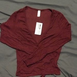 American Apparel Wrap Shirt